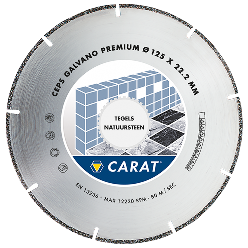 Carat GALVANO Ø150x22,23 MM, CEPS CLASSIC - CEPS150300 - CEPS150300