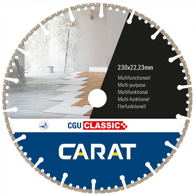 Carat Multifunctioneel zaagblad | 230X22,23 mm | CGU Classic CGUC230300