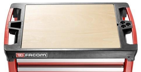 Facom CHRONO.A14M3 | HOUTEN BOVENKANT | VOOR ATELIERWAGENTJES | CHRONO A - CHRONO.A14M3