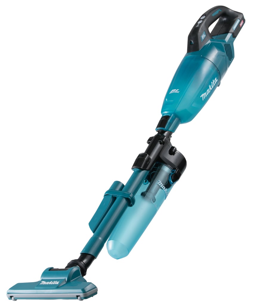 Makita CL001GZ20 | Steelstofzuiger | 40 V Max | Blauwe uitvoering met blauwe transparante capsule | met cycloon stofafscheider | Body | zonder accu&apos;s