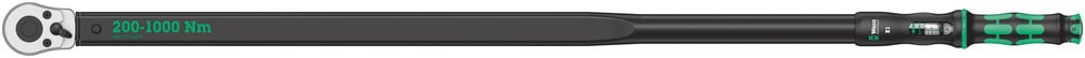 Wera Click-Torque E 1 draaimomentsleutel met omschakelratel, 3/4 duim, 200 - 1000 Nm - 1 stuk(s) - 05075630001