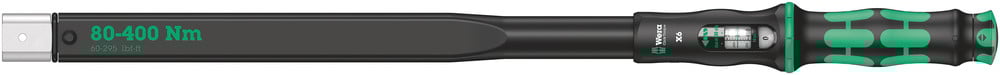 Wera Click-Torque X 6 draaimomentsleutel voor insteekgereedschappen, 14 x 18 mm, 80 - 400 Nm - 1 stuk(s) - 05075656001