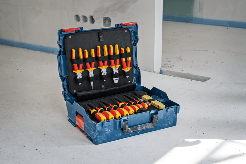 Bosch Blauw Elektricienskoffer | 37-delig - 1600A02NG4