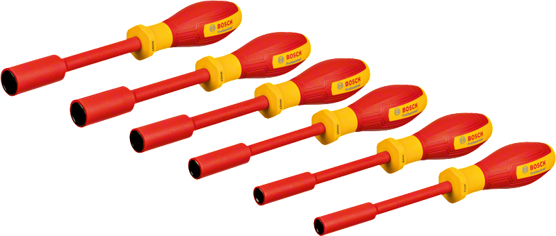 Bosch Blauw Dopschroevendraaierset 6 stuks VDE 1600A02NF3