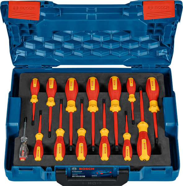 Bosch Blauw Schroevendraaierset 14st. VDE 1600A02NF9