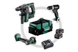 Metabo Accu-comboset 3.1.1 | 18V | Incl. Accu&apos;s en lader | Incl. gereedschapstas - 685235000