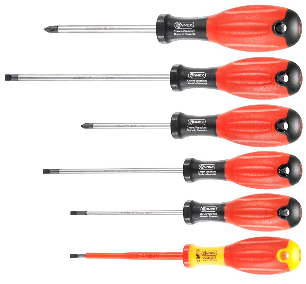 Connex COX310206 6-delige Schroevendraaierset 1com