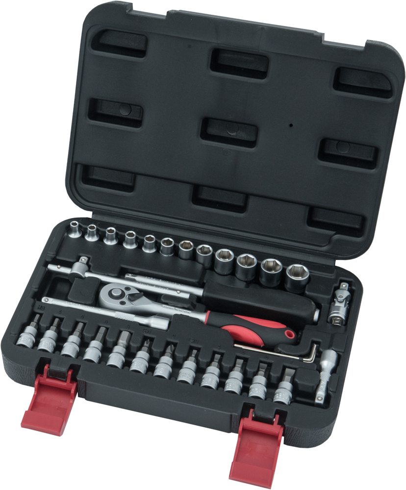 Connex Dopsleutelset Profi 1 4 33Dlg COX580133