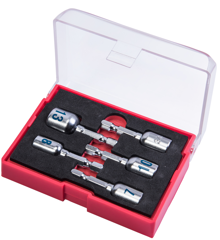 Connex Bit-Dopsleutels 7+8+10+13+3 8 Box COXB365001