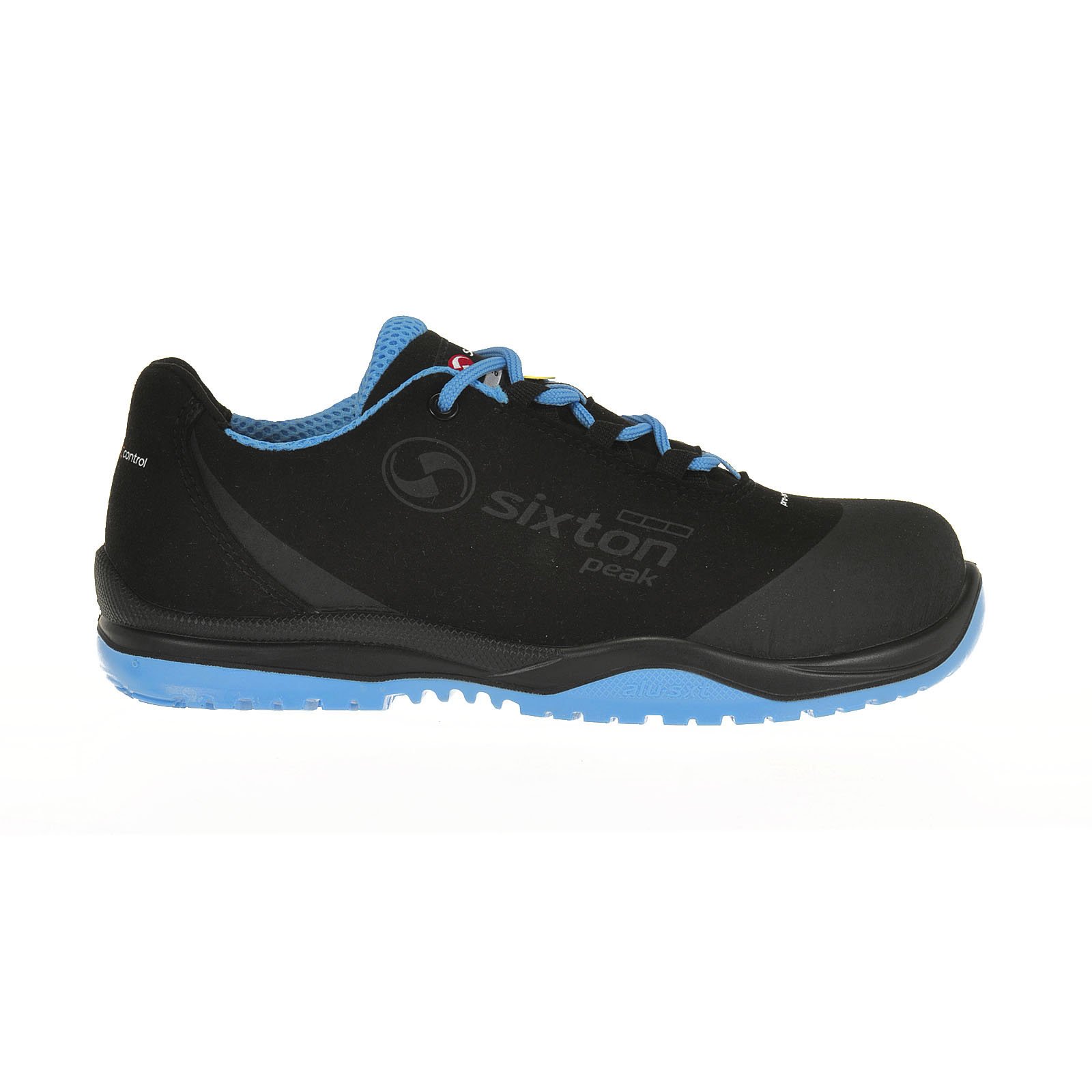 Sixton Peak 91328-11 Cuban ESD S3 Zwart/Blauw - Maat 45 - 91328-11-45