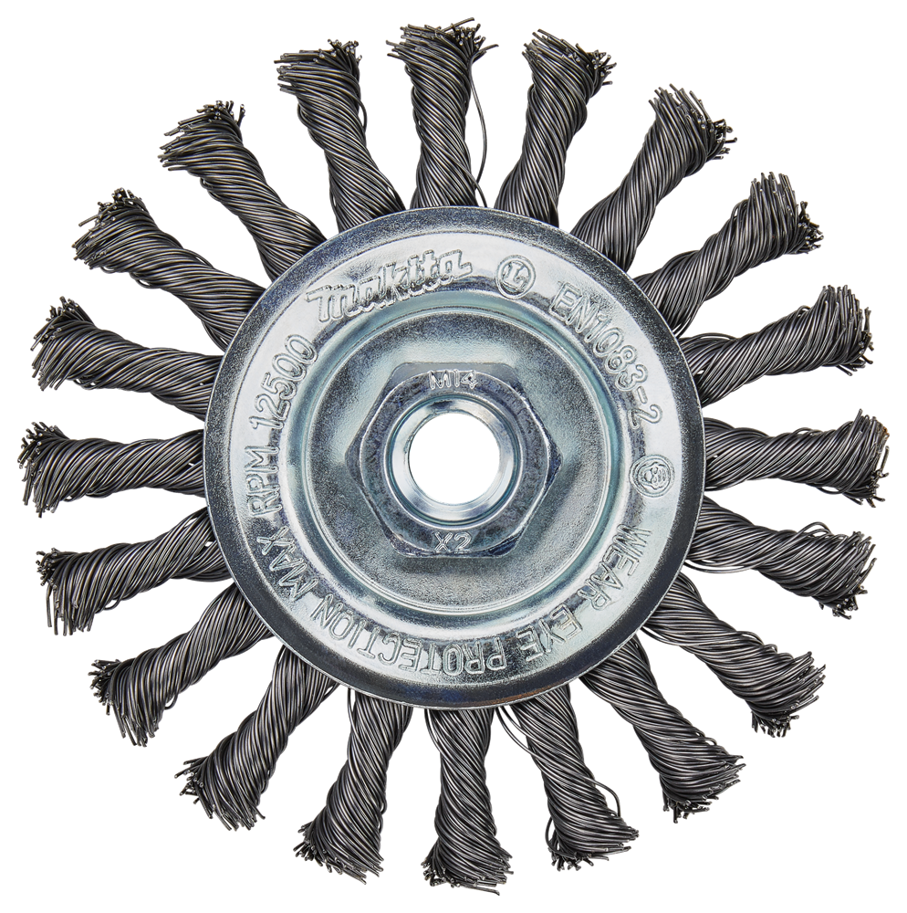 Makita Accessoires Rondborstel V2 M14x115mm - D-29561 - D-29561