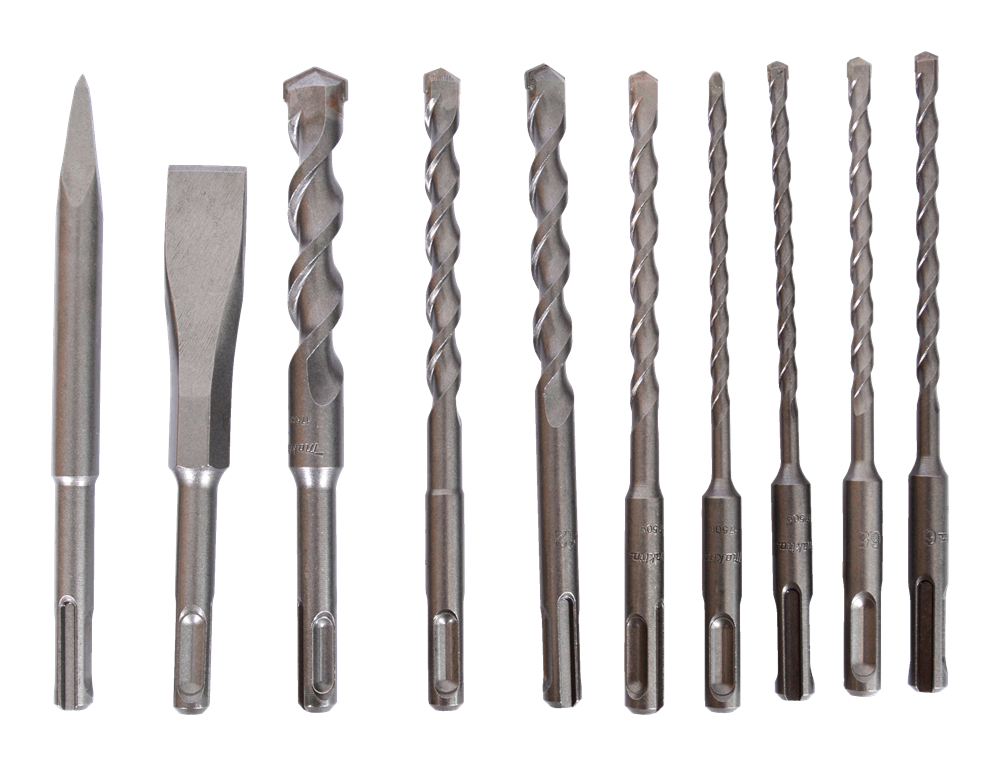 Makita Accessoires Boor-/beitelset 10-delig - D-46361 D-46361
