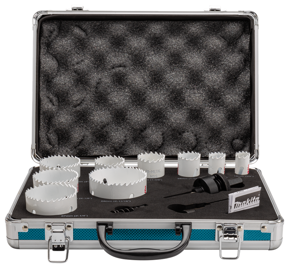 Makita Accessoires Gatzaagset 12-delig hout/metaal - D-47282 D-47282