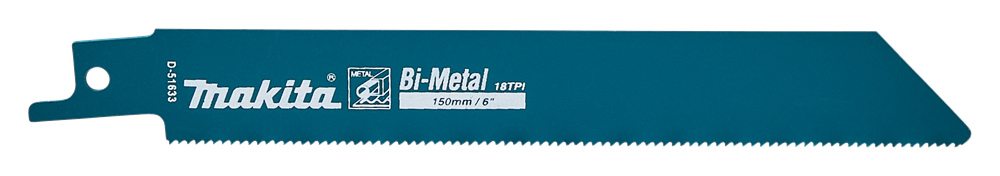 Makita Accessoires Reciprozaagblad Staal 150mm - D-51633 D-51633