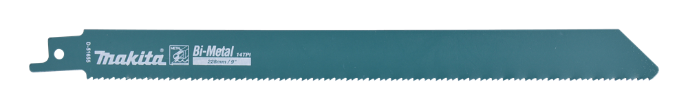 Makita Accessoires Reciprozaagblad Staal 228mm - D-51655 D-51655