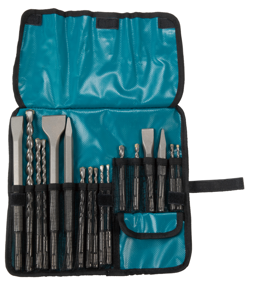 Makita Accessoires Boor-/beitelset 17-delig - D-53621 D-53621