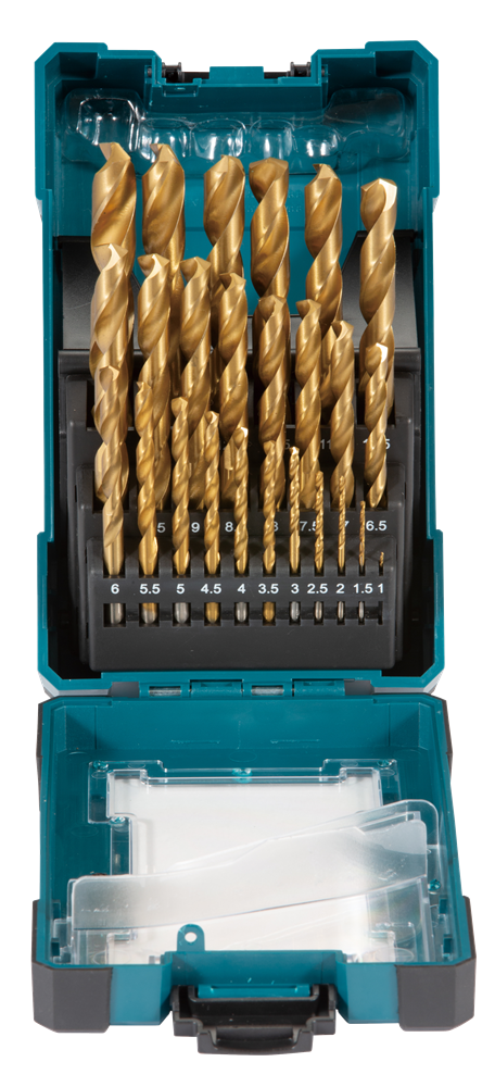 Makita Accessoires Metaalborenset 25-delig - D-72235 - D-72235