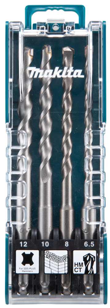 Makita Accessoires P2S: Betonborenset 4-delig - D-74728 D-74728
