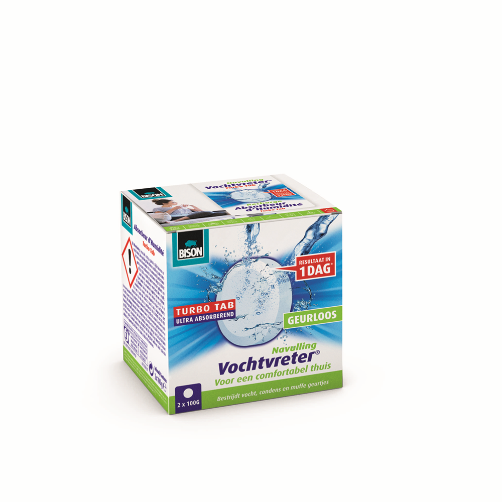Bison Vochtvreter® Ambiance Tab Neutraal | 2x100 g - 6313419