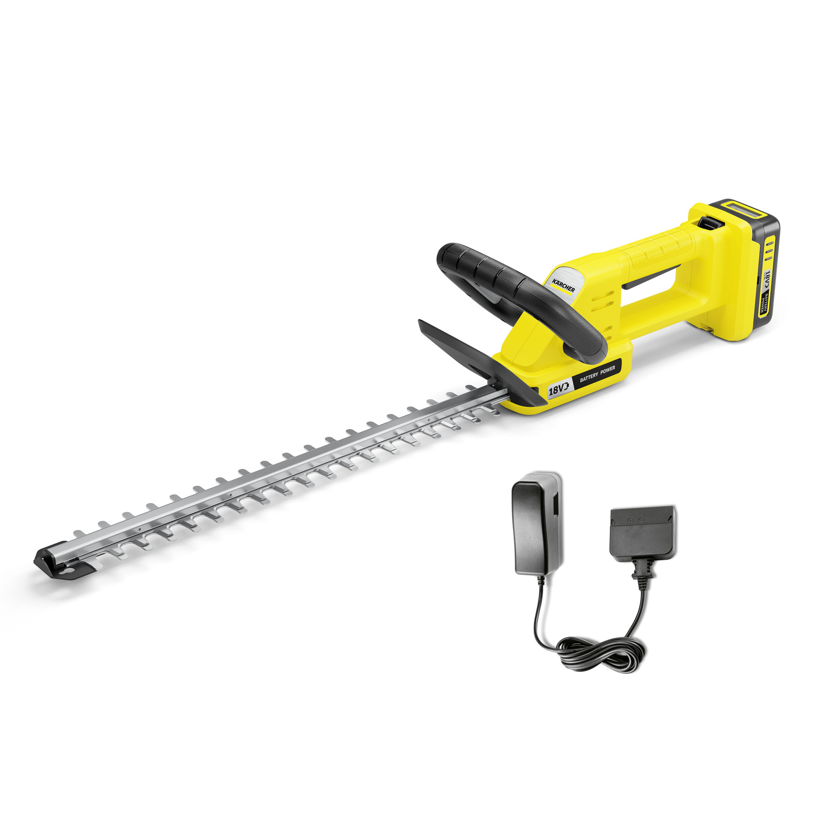 Karcher HGE 2-18 Battery Set | Accu heggenschaar 18V (1x 2.0Ah accu + lader) - 1.445-601.0