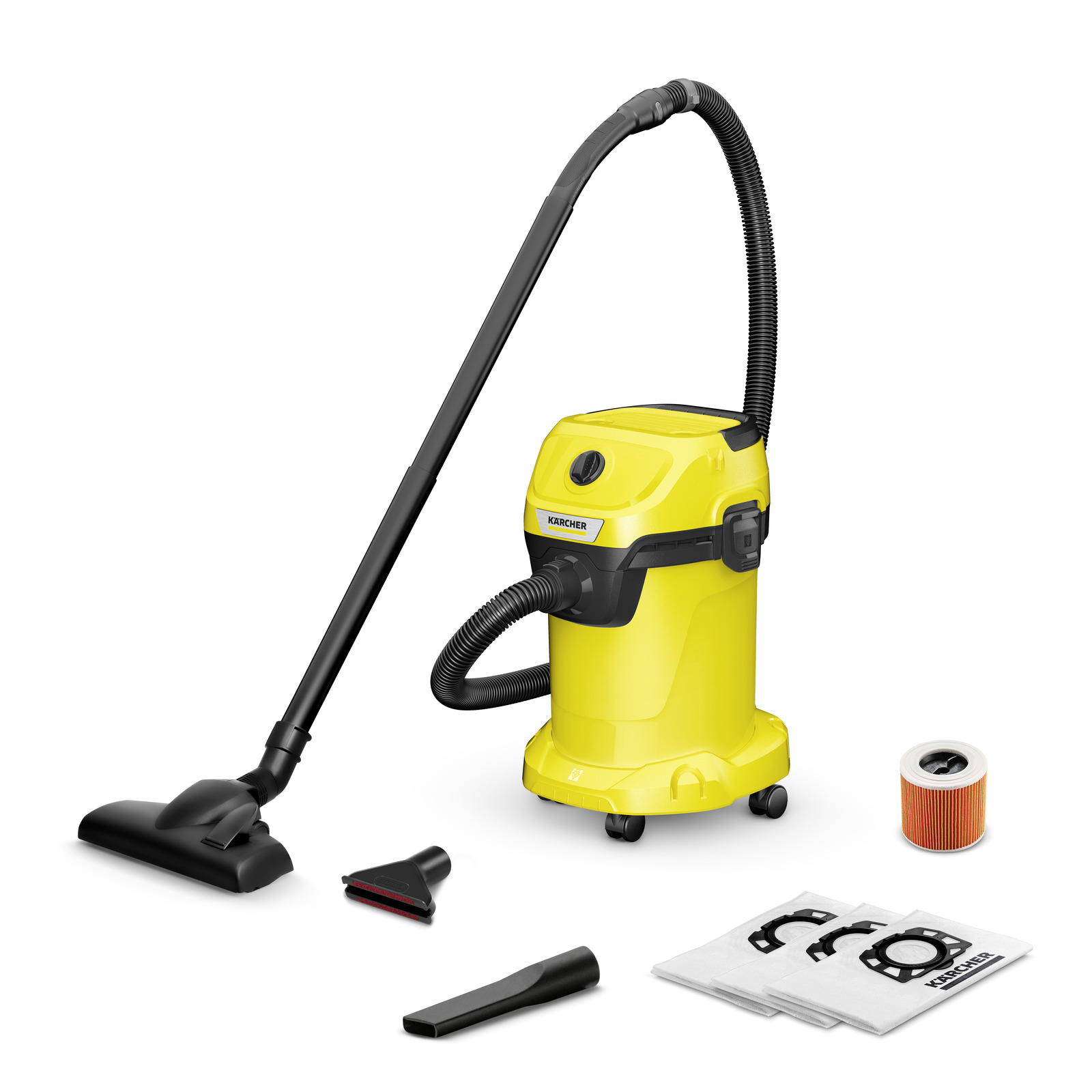 Karcher Nat/droog stofzuiger WD 3 V-19/6/20 Home - 1.628-120.0
