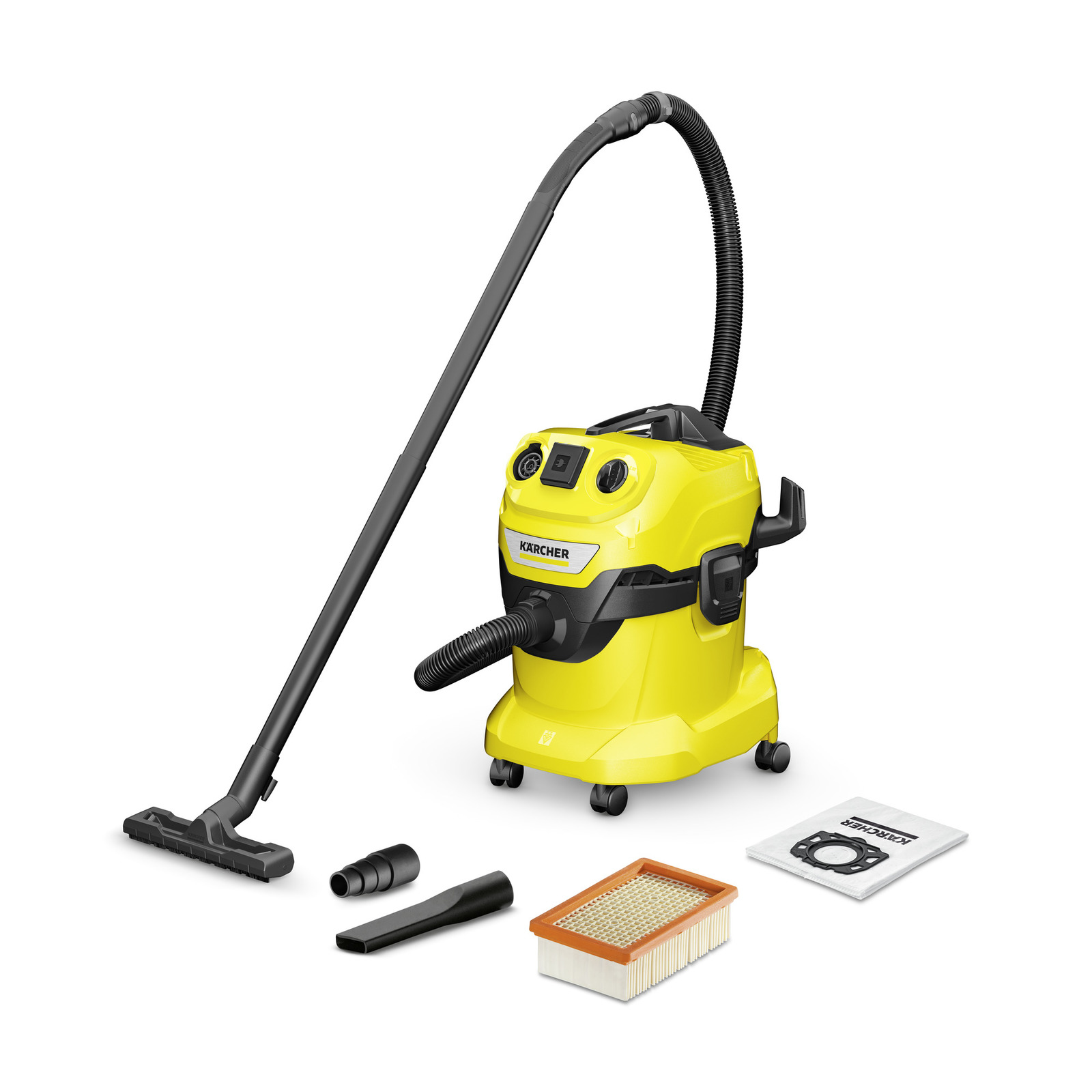 Karcher WD 4 P V-20/5/22 Nat- en droogstofzuiger - 1.628-270.0