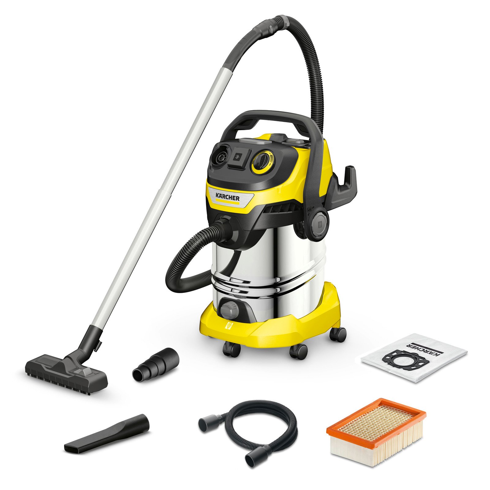 Karcher WD 6 P S V-30/6/22/T Nat- en droogstofzuiger - 1.628-361.0