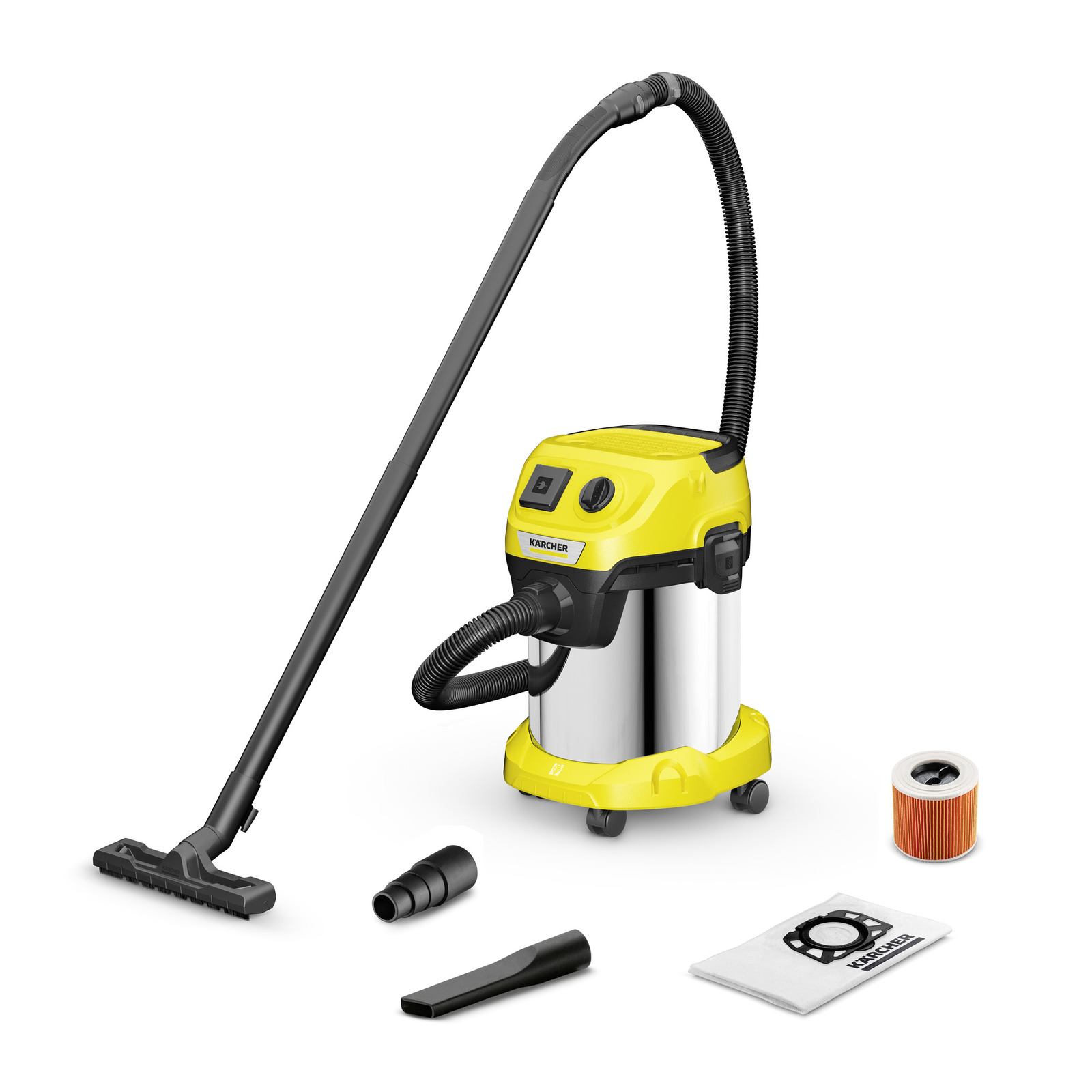 Karcher Nat/droog stofzuiger WD 3 P S V-17/4/20 - 1.628-190.0