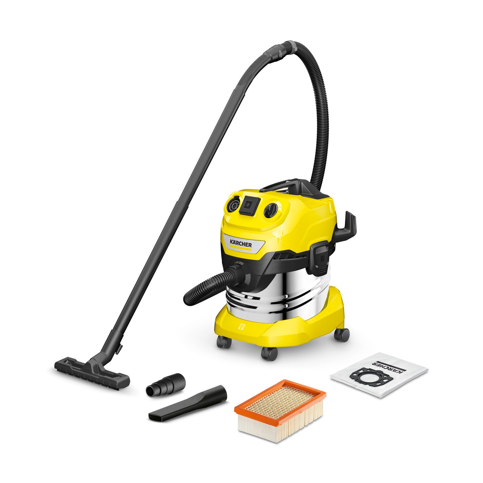 Karcher WD 4 P S V-20/5/22 Nat- en droogstofzuiger - 1.628-290.0