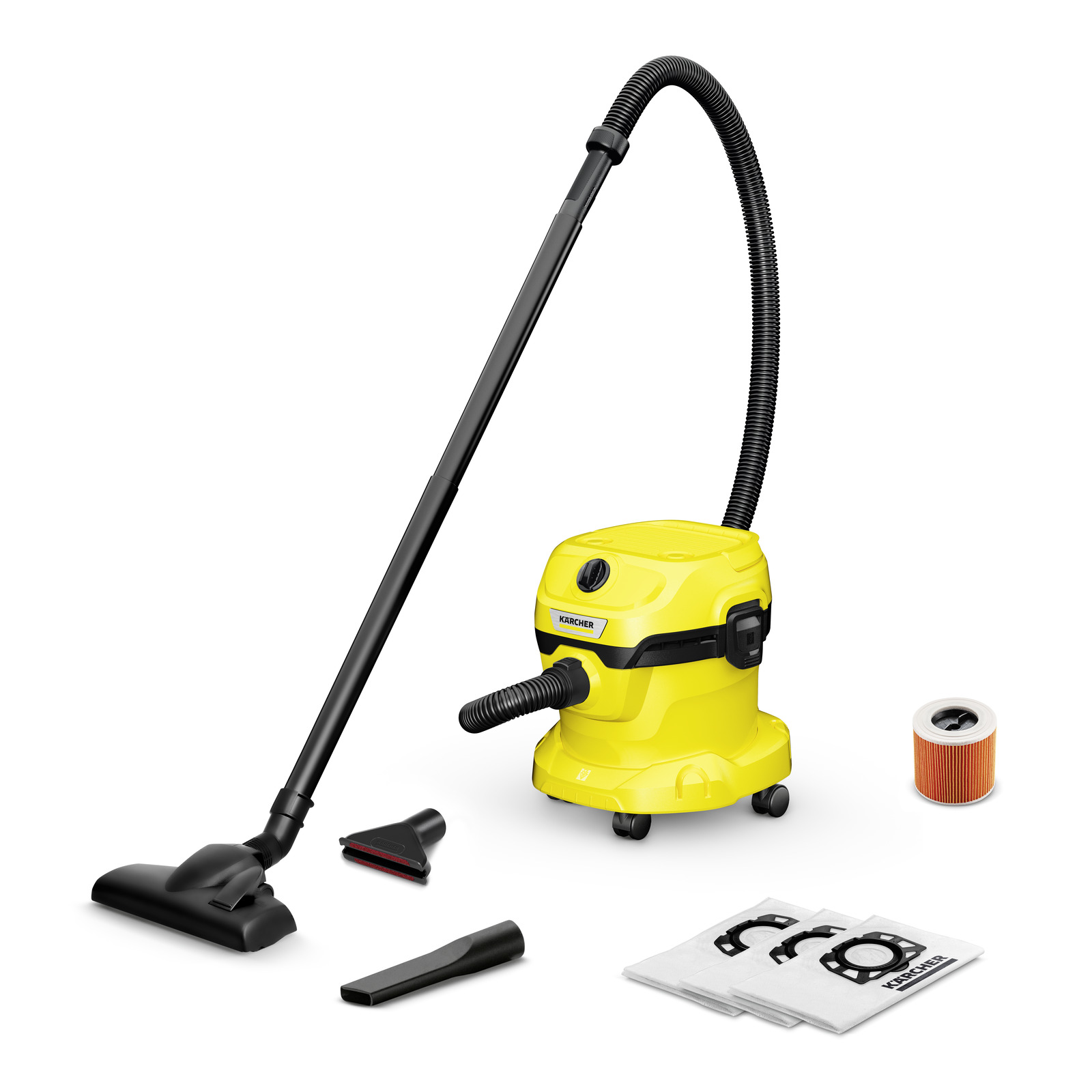 Karcher Nat/droog stofzuiger WD 2 Plus V-12/6/18/C Home - 1.628-012.0
