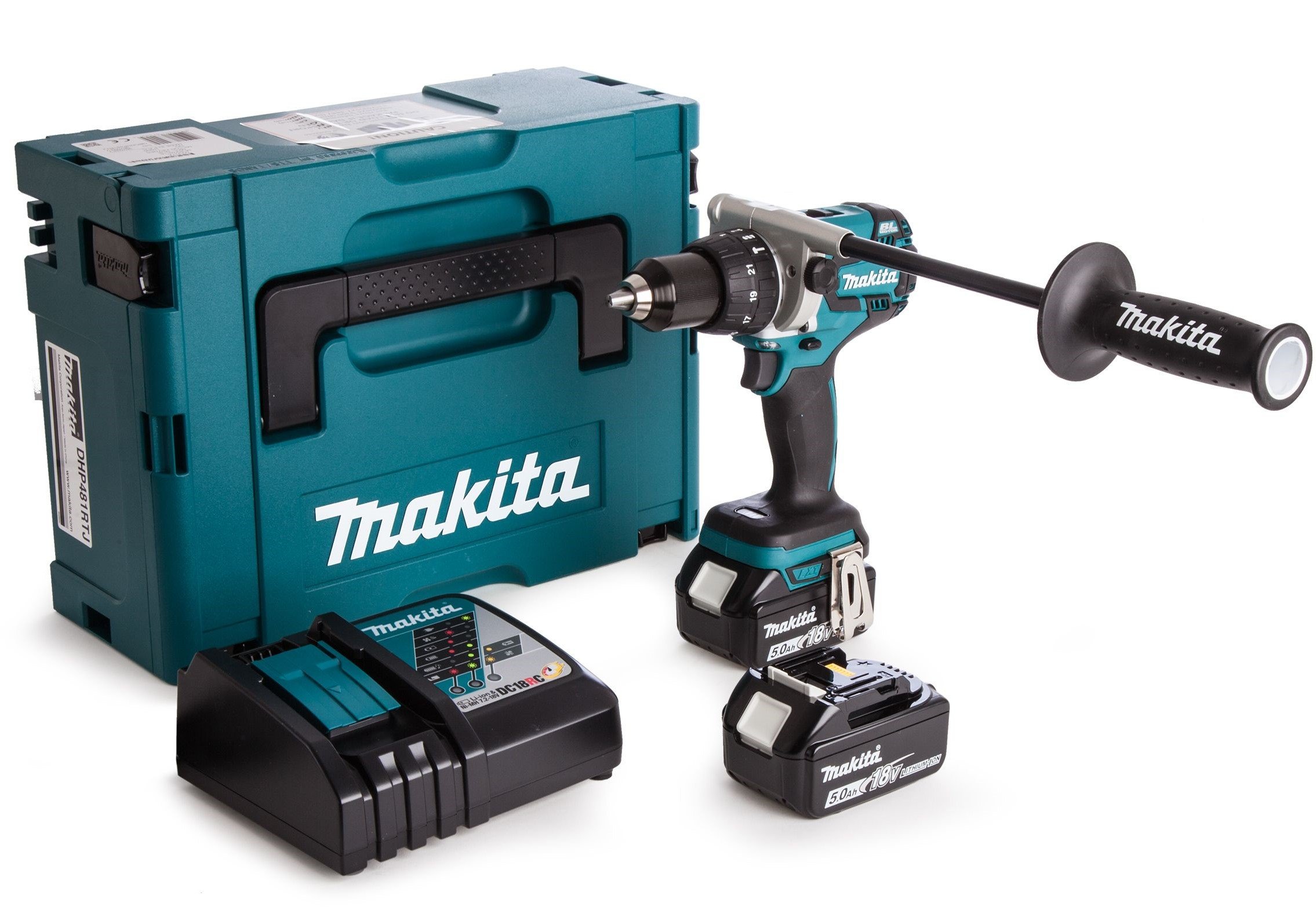 Makita DHP481RTJ accu boor-schroef machine