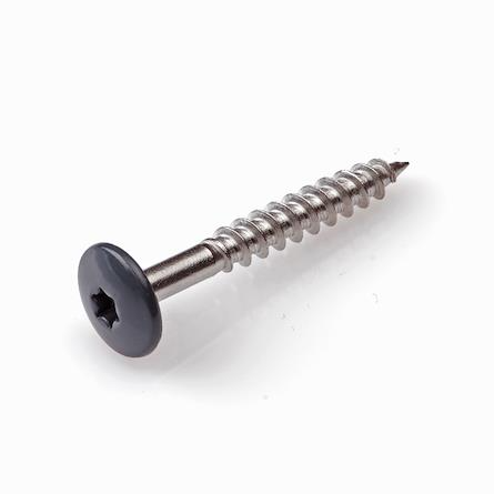 Dak&Gevel Kleurkopschroef Rvs-A2 Antr. Ral7016 4.8X38 | 50 stuks - 6304.30.37528
