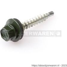 Dak&Gevel Profielplaatschroef Vz Flessengroen Ral6007 4.9X35 | 50 stuks - 6304.01.37421