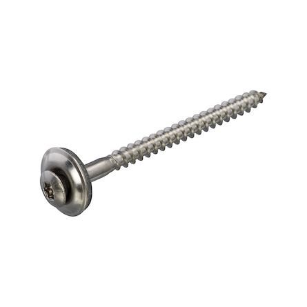 Dak&Gevel Spenglerschroef Rvs-A2 Lk Met Epdm Ring 15Mm Torx TX20 4.5X50 | 100 stuks - 6302.30.33901