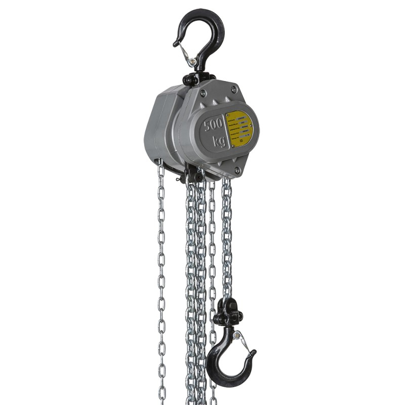 Delta Handkettingtakel | 0,5 ton | 3 meter hijshoogte | DC.0.08800503 DC.0.08800503 afbeelding