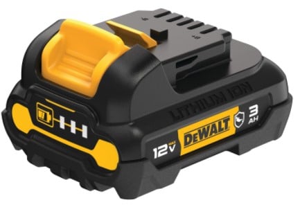 DeWalt DCB124G Oliebestendige Accu | 12V Max | 3.0 Ah - DCB124G-XJ