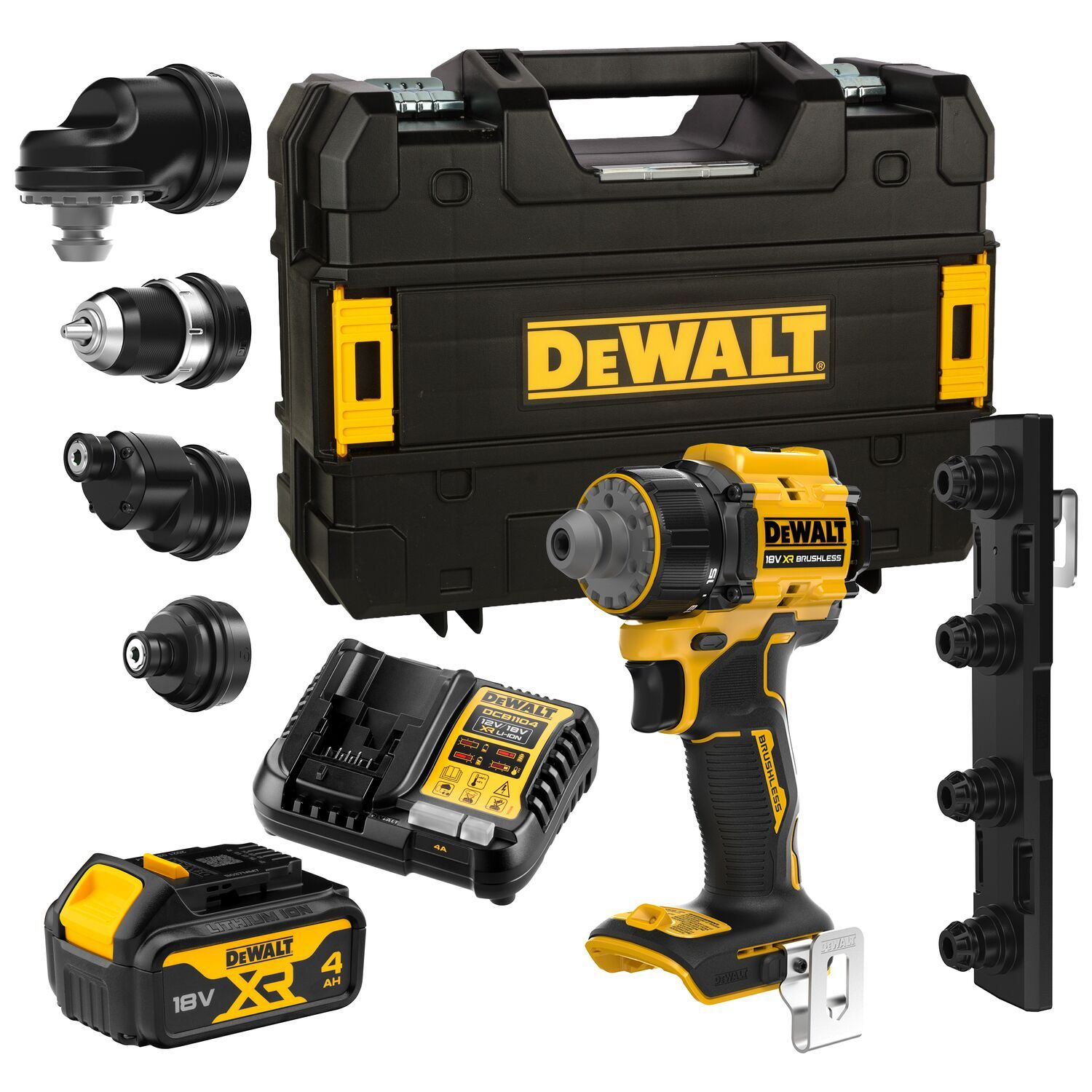 DeWALT DCD803M1T XR 18V Accu Boormachine Set | 1x 4.0Ah | In TSTAK - DCD803M1T