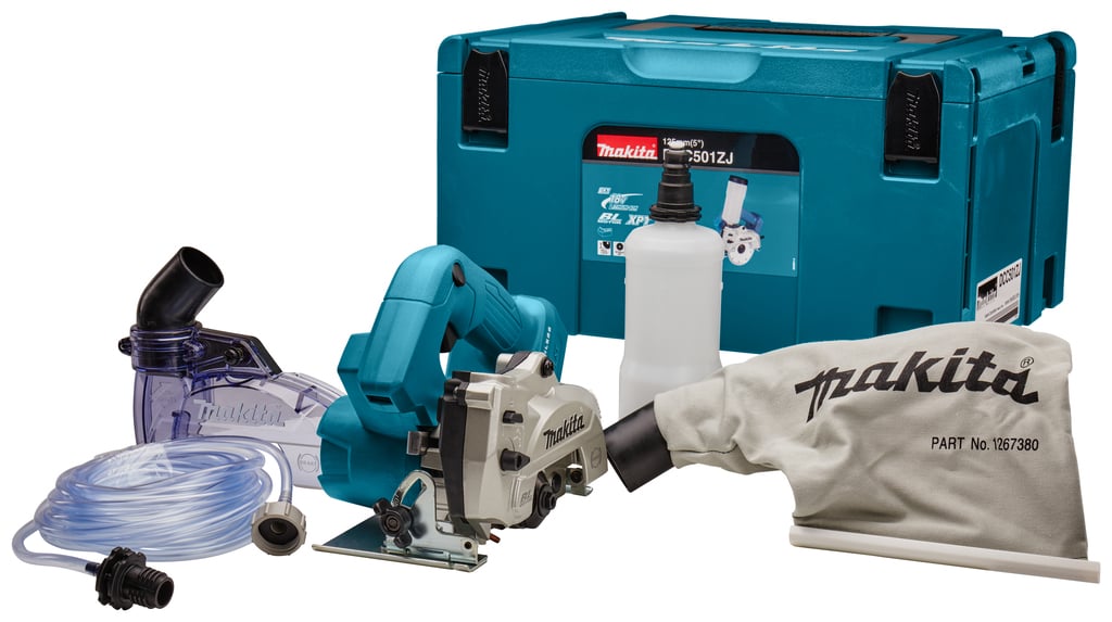 Makita DCC500ZJX6 18 V Diamantsnijder droog | 18V | 125 mm | Zonder accu&apos;s en lader | In Mbox DCC500ZJX6
