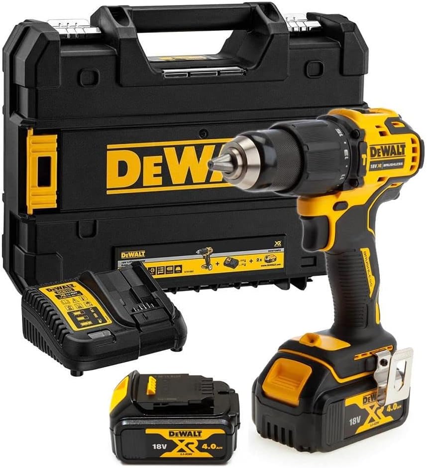 DeWalt DCD709M2T | Compacte accu klopboormachine | 18V | 2 x 4.0 Ah Li-Ion accu&apos;s | in TSTAK koffer