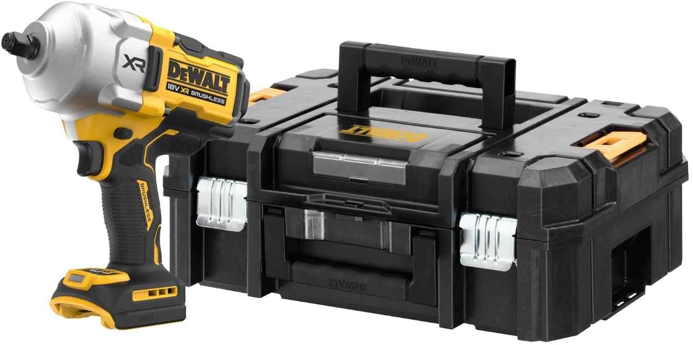 DeWalt DCF961NT Hoogkoppel Accu Slagmoersleutel | 1/2" | 18V | Excl. accu en lader | in TSTAK - DCF961NT-XJ