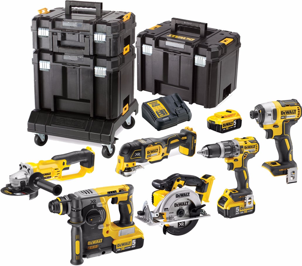 DeWalt DCK654P3T Accuset | 18v 5.0Ah Li-Ion | 3 accu&apos;s - DCK654P3T