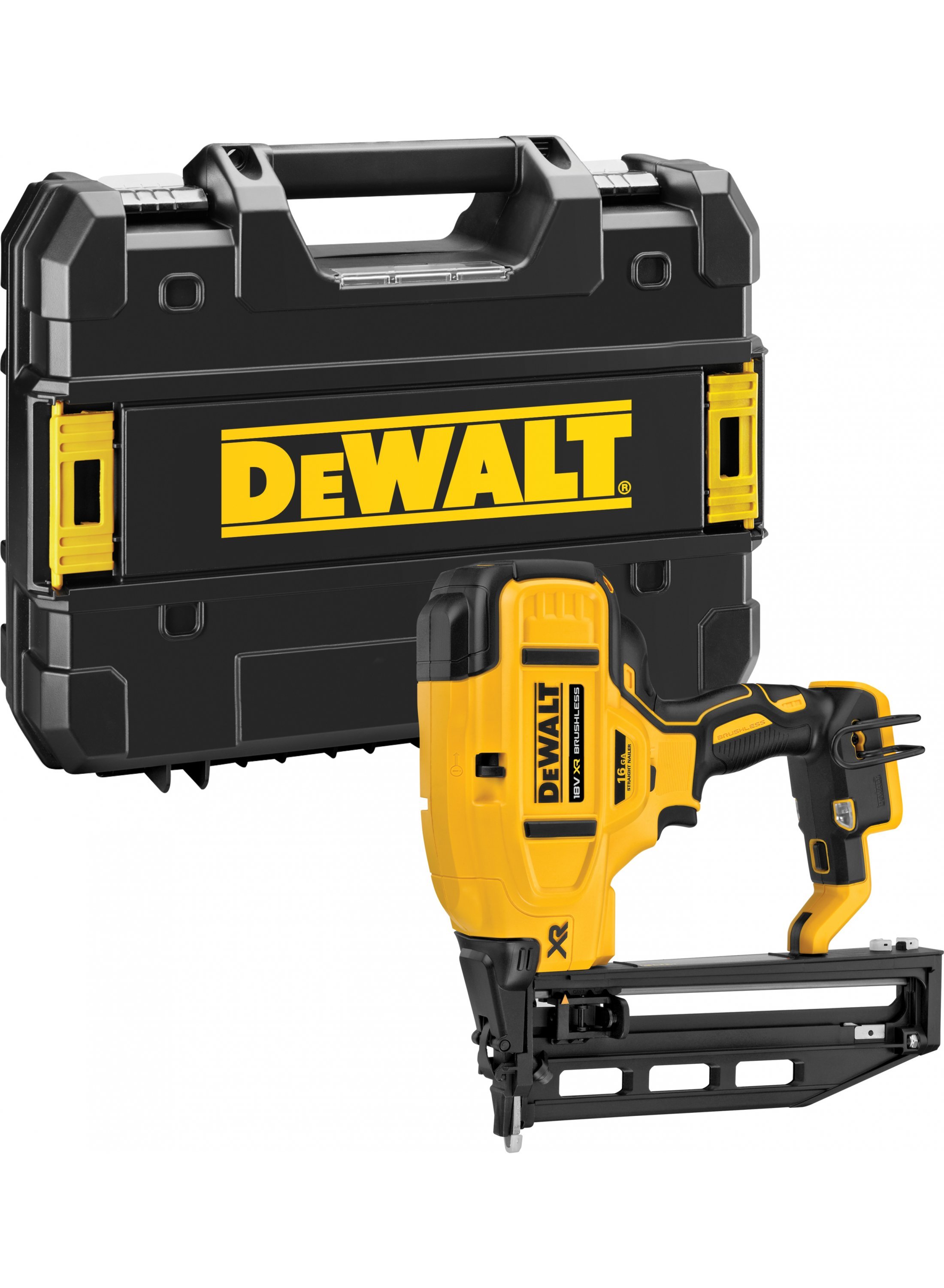DeWalt DCN662NT | Accu Afwerktacker | 18v | Li-Ion | 16Ga | Zonder accu en lader - DCN662NT-XJ