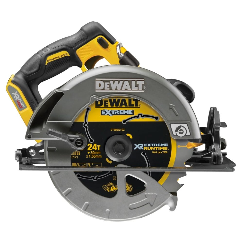 DeWalt DCS578N | Accu Cirkelzaag | 54V | XR FlexVolt | 190 mm | Body | Excl. Accu&apos;s & Laders DCS578N-XJ