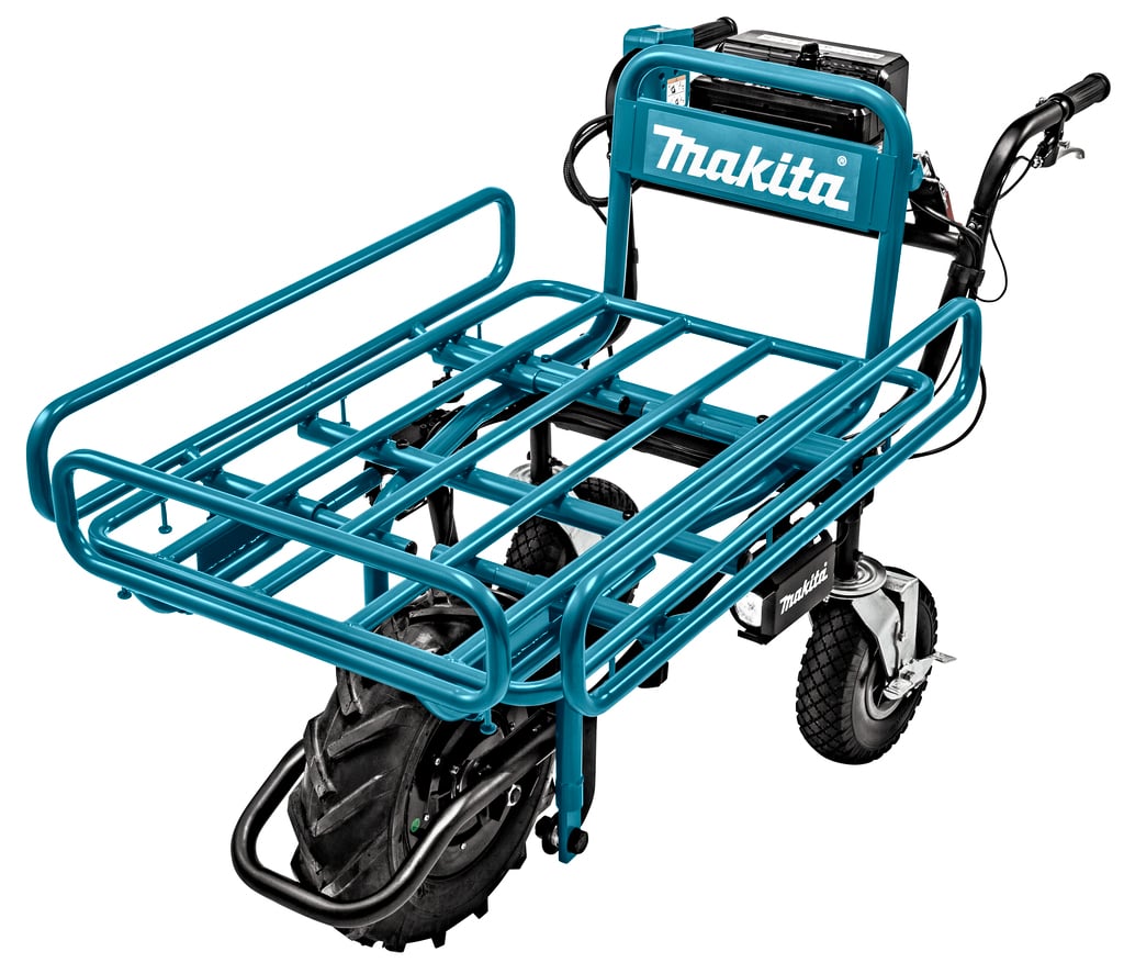 Makita DCU180ZX1 | Kruiwagen 18V | Met Transporthulprek | Zonder accu&apos;s en lader, in doos - DCU180ZX1