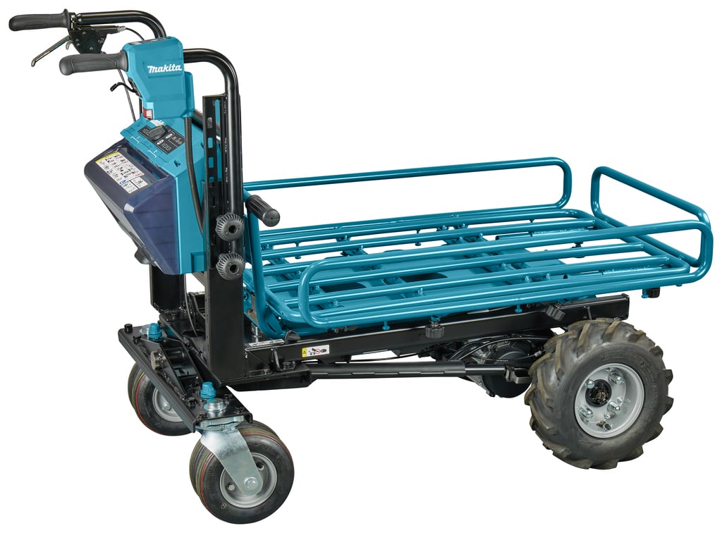 Makita DCU604Z Accu Kruiwagen met rek | 2x 18V | Body | Zonder Accu&apos;s & Laders