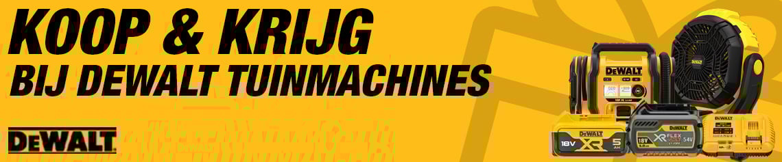 DeWALT Tuinmachines Koop & Krijg