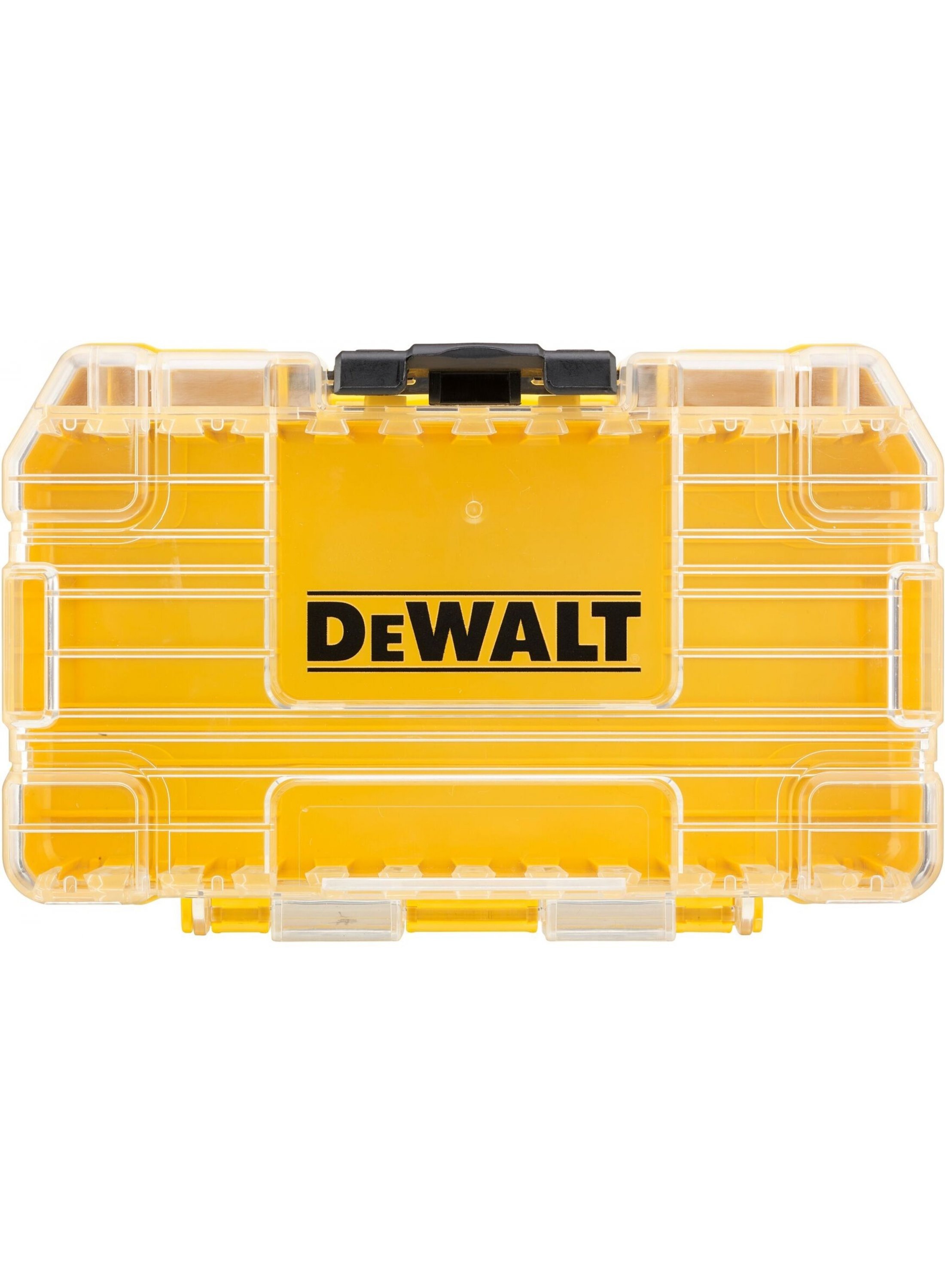 DeWalt Accessoires TOUGH CASE maat klein leeg x1 + TicTac leeg x1 + 25 mm 7 stuks houder x2 + 57 mm 7 stuks houder x2 - DT70801-QZ