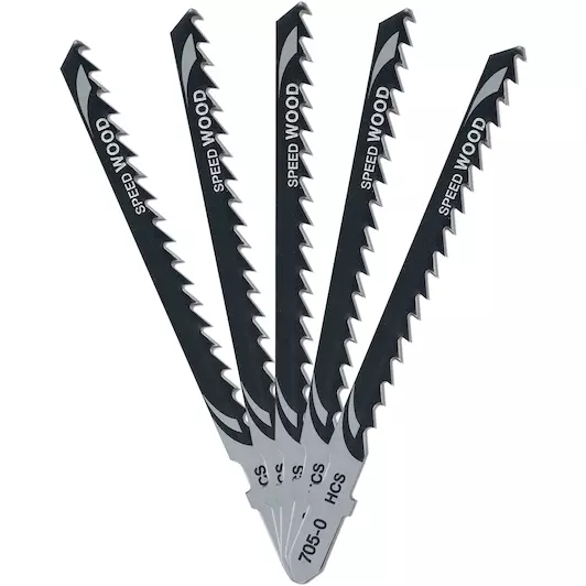 DeWalt DT20777 Multitoolzaagbladenset | 2 x zaagblad met schuine zaagsnede | 1 x zaagblad 3-zijdige zaagsnede | 2 x DT20704-QZ DT20777-QZ