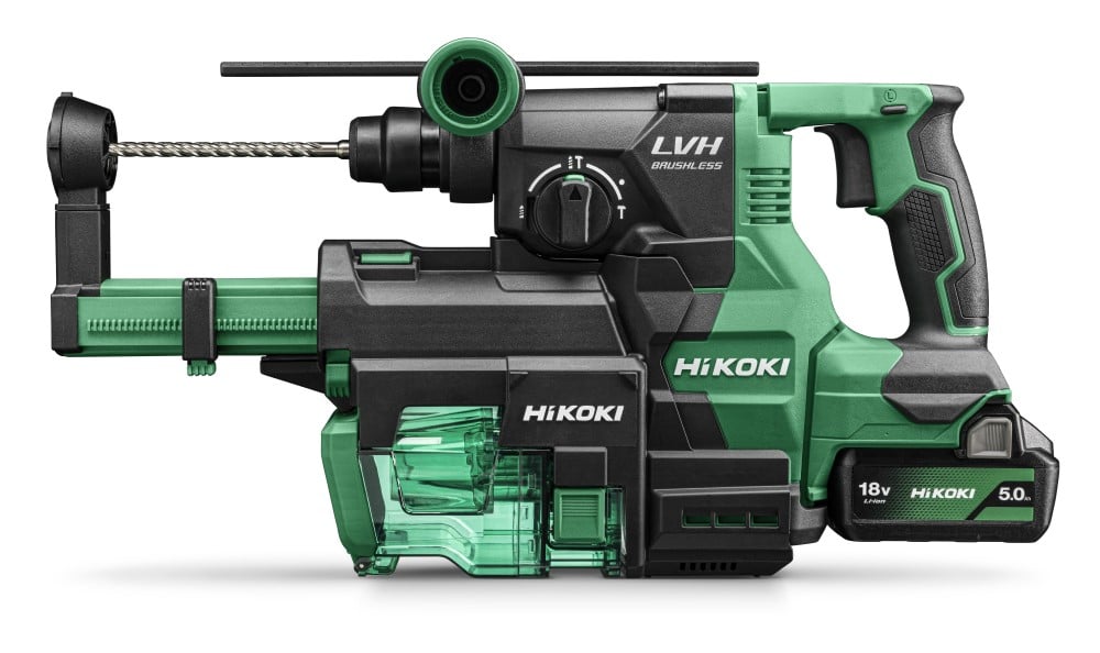 Hikoki DH1826DAWUZ Accu boor-breekhamer | 18V | 3.2 J | 2 x 5.0 Ah accu's + oplader | In HSC II + HSC III DH1826DAWUZ