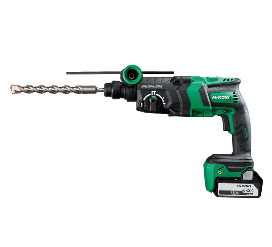 Hikoki DH18DPCWPZ Accu Combihamer | 18V | SDS+ | 3.2J | 2 x 5.0 Ah | In HSC IV Koffer - DH18DPCWPZ